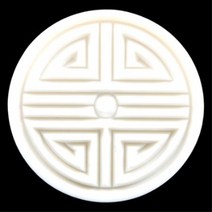 떡도장 (떡살 격자문양/소), 1개