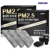 2+1 더넥스트스파크 에어컨필터 PM2.5 활성탄 필터 차량용 PC175, 1set, 2+1 더넥스트스파크 PC175