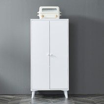 가온리빙 펠리스 렌지대 전자렌지수납장 에어프라이어수납장 밥솥/렌지대, 펠리스 양문수납장(화이트)