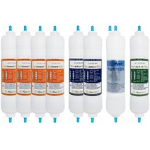 AQUA정수기 150GPD 역삼투압정수기필터 8개세트 하루정수량 560L