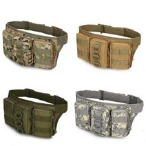 3중포켓 다용도 전술어드밴처 힙색 미니보조 밀리터리 크로스백