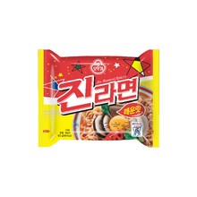 오뚜기 진라면 매운맛 120g, 3개