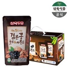 삼육두유 검은콩 호두 아몬드 두유 파우치 190ml 15팩