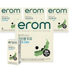 이롬 황성주 국산콩 검은콩 고칼슘 두유, 190ml, 64개