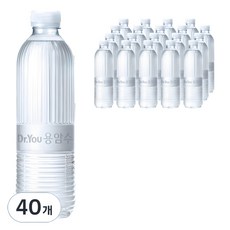 닥터유 제주용암수 무라벨, 530ml, 40개