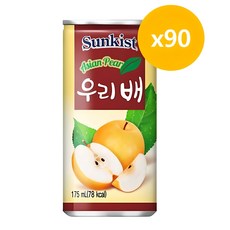 썬키스트 우리배 175ml x 90캔, 90개