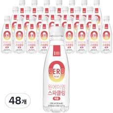 원에이엠 스파클링 애플 탄산수, 48개, 350ml