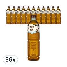 하이트진로 블랙보리라이트 제로칼로리, 1.5L, 36개