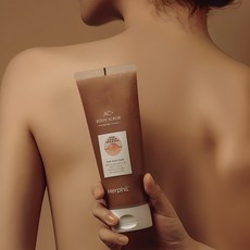 메르필 허가받은 등드름 개선 / 각질제거 AC+바디스크럽 / 약산성 저자극, 200ml, 1개