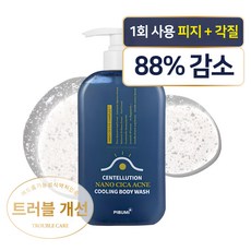 피부미 센텔루션 나노시카 아크네 쿨링 바디워시 500ml, 1개