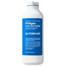 닥터포헤어 폴리젠 딥 클린 쿨링 샴푸, 500ml, 1개