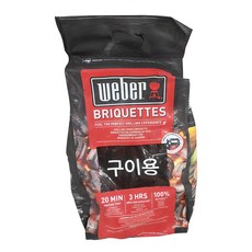 웨버 차콜 브리켓 4kg