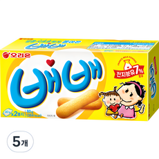 오리온 돌아온 배배, 80g, 5개 - 베베랑