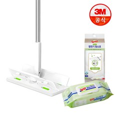3M 대형 올터치 더블액션 막대+ 정전기 50매+물걸레 30매, 1개
