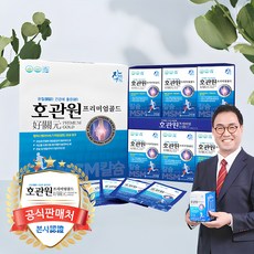 [온라인 공식판매처]호관원 프리미엄골드 정품박스(10포 x 6박스) 1개월분 MSM 무릎건강 관절 이만기광고상품, 1박스, 4.2L