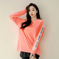 튜브트리 루즈핏 래쉬가드 상의 B6209, 피치