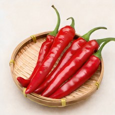 국내산 홍고추, 80g, 1개