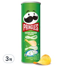 프링글스 양파맛, 110g, 3개