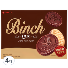 빈츠 비스켓, 204g, 4개