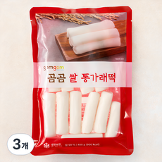 곰곰 쌀 통가래떡, 400g, 3개