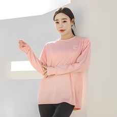 튜브트리 여성용 루즈핏 핑거홀 래쉬가드 상의 B8204