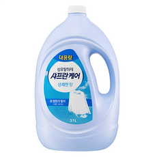 샤프란 케어 대용량 섬유탈취제 상쾌한 향 리필, 1개, 3.1L