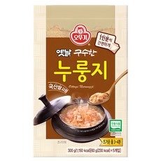 오뚜기 옛날 구수한 누룽지, 60g, 5개