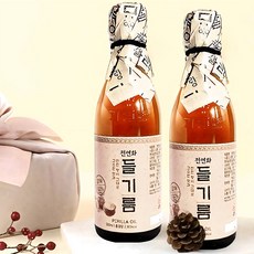 시장쏙 전연화 들기름, 350ml, 2개 - 면실유