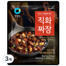 청정원 직화짜장 분말, 80g, 3개 - 어린이짜장