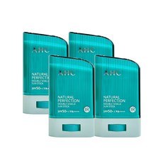 AHC 내추럴 퍼펙션 선스틱 22g SPF50+/PA++++, 4개