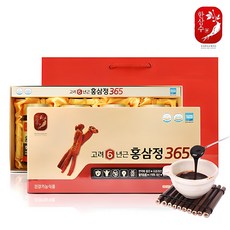 6년근 고려홍삼정 365 4개입 + 쇼핑백, 960g, 1세트