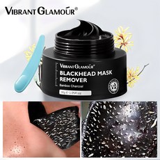 VIBRANT GLAMOUR 죽탄 블랙헤드코팩 코 블랙헤드 제거 블랙헤드제거 블랙헤드, 1개, 30g