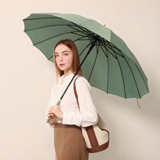 테라우드 파스텔 16K 슬림 곡자 자동 장우산