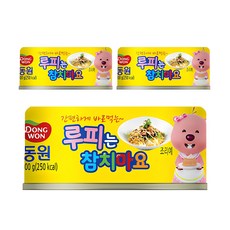 동원 루피는 참치마요, 100g, 3개