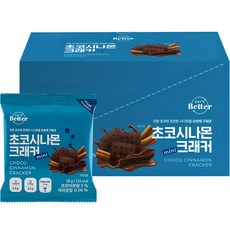 잇츠베러 초코시나몬 크래커 미니, 28g, 10개 - cisconac