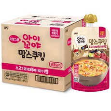 아이꼬야 맘스쿠킹 이유식 소고기 라따뚜이 아기밥 15개월부터, 140g, 10개, 소고기 라따두이