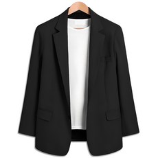 M~3XL 빅사이즈 싱글 벤트 오버핏 블레이져 자켓 (RW375)