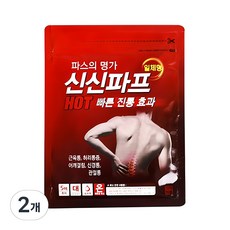신신제약 신신파프 HOT 파스, 2개