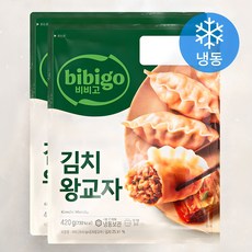 비비고 김치왕교자 (냉동) 420g 2개입 상품 이미지