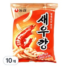 농심 새우깡, 90g, 10개