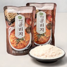 맑은물에 국산 콩비지, 400g, 2개