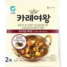 카레여왕 부드러운 버터맛, 108g, 2개 108g, 2개