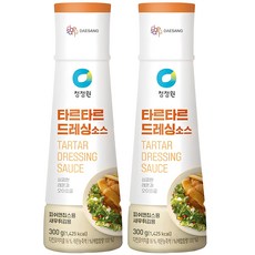 청정원 타르타르 드레싱 소스, 300g, 2개