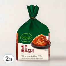 비비고 썰은 배추김치, 900g, 2개