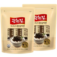 광천김 참 미니미스틱 김자반, 70g, 2개 20개, 7g