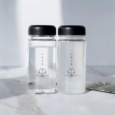 KAZT My Bottle素色水瓶保溫杯 2個+貼紙 2個組, 慵懶的, 1組, 400ml