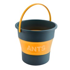 Ants 攜帶式折疊洗車桶, 16.8L, 藍色