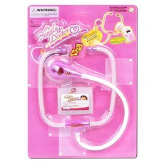 Uniregent 醫生遊戲聽診器玩具, 粉紅色