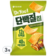 닥터유 단백질칩 버터구이 오징어맛, 60g, 3개