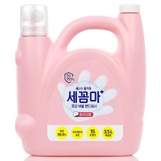 세균아꼼짝마 항균 버블 핸드워시 파우더향, 3.5L, 1개